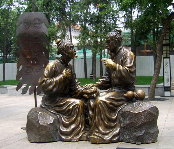玻璃鋼仿銅雕塑